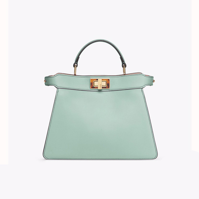 fendi peekaboo i see u small leather handbag